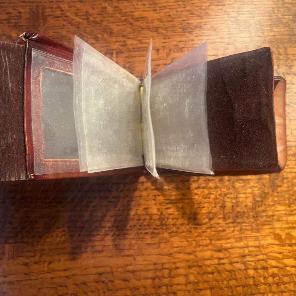 Set of 2 Vintage Tony Lama Genuine Leather Wallets